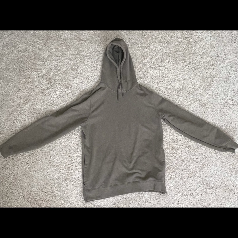 Cuts Split-Hem Hoodie